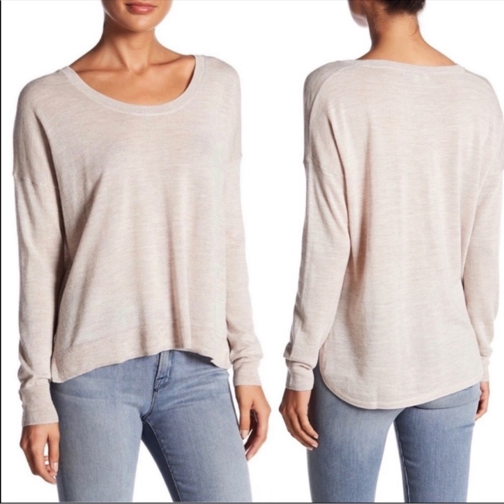 Madewell Northlight Merino Wool Sweater Beige Size Small